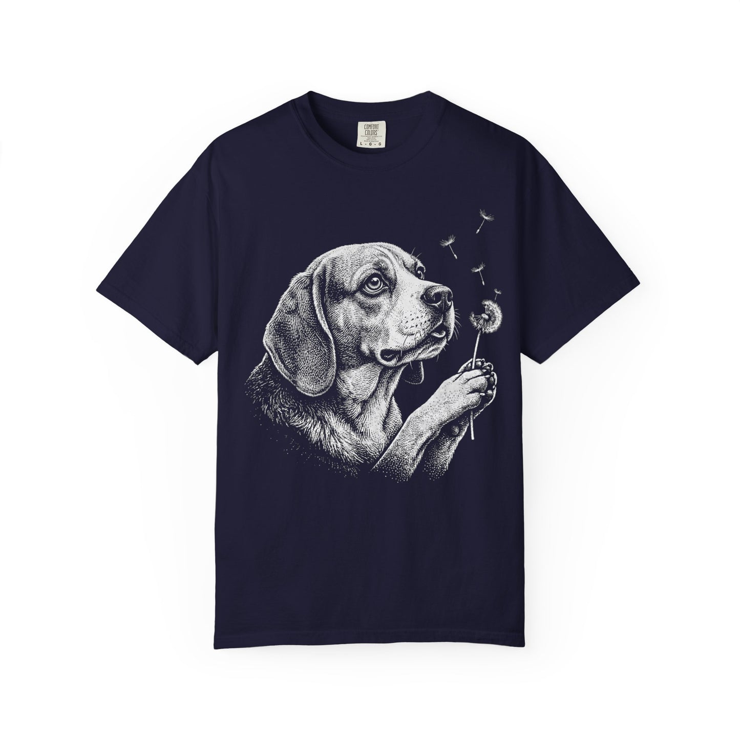 Beagle Dandelion Seeds T-Shirt