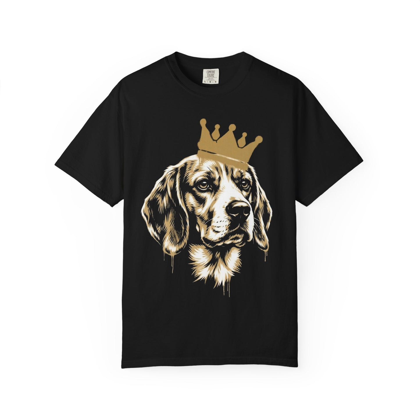 Long Live the Beagle T-Shirt in Black from When Dogs Fly