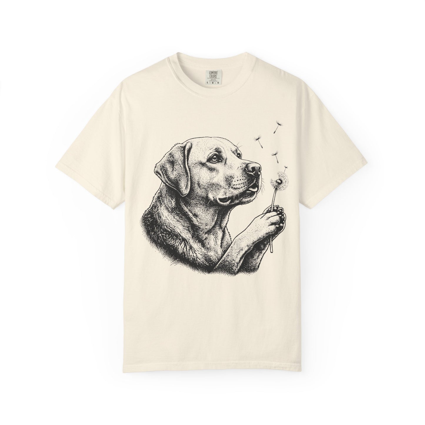 Labrador Retriever Dandelion Seeds T-Shirt