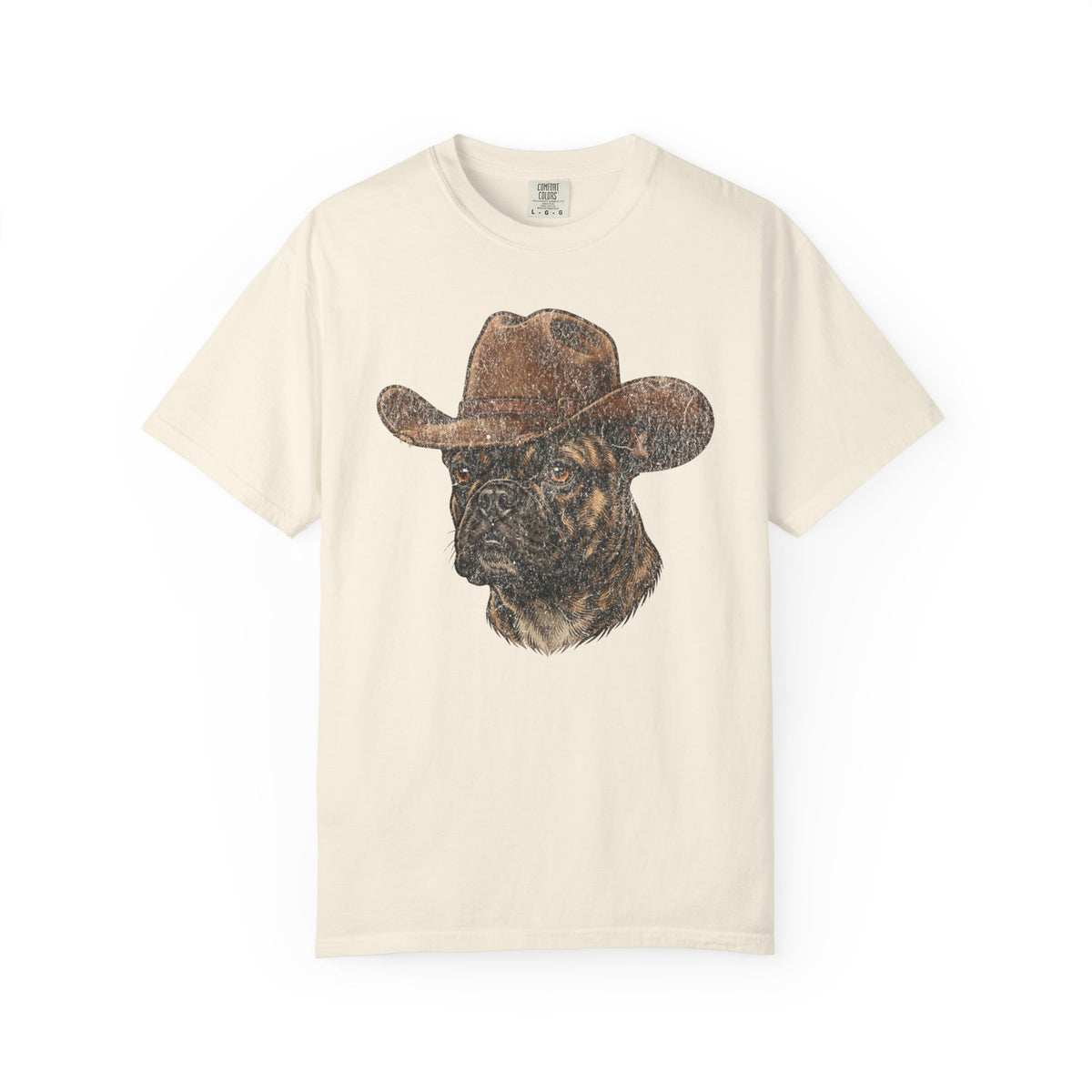 Howdy French Bulldog T-Shirt from When Dogs Fly