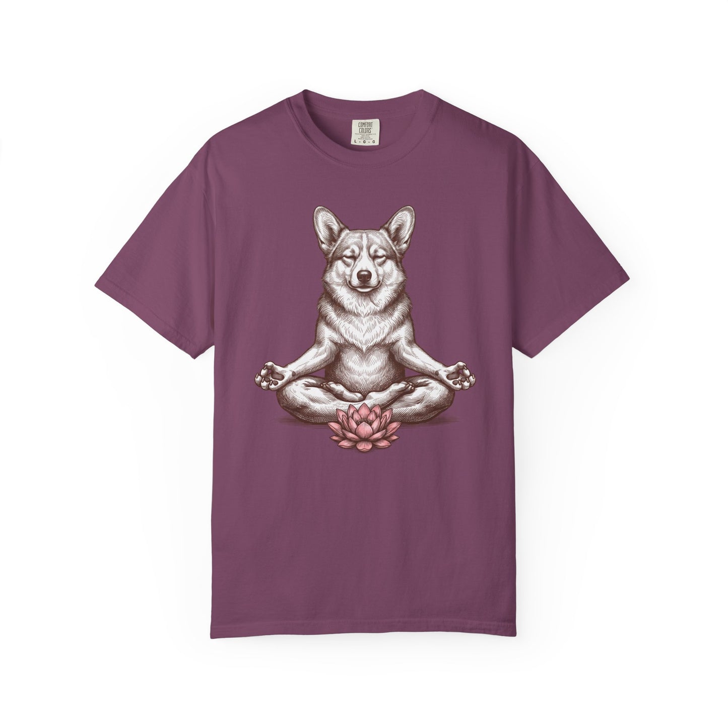 Corgi State of Mind T-Shirt in Berry from When Dogs Fly