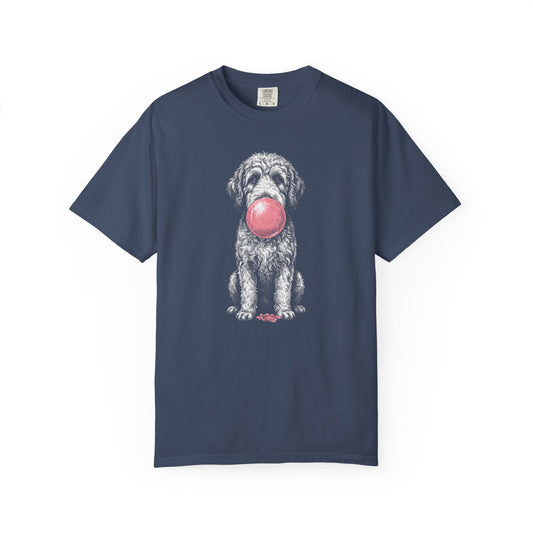 Bubblegum Labradoodle T-Shirt in Midnight from When Dogs Fly
