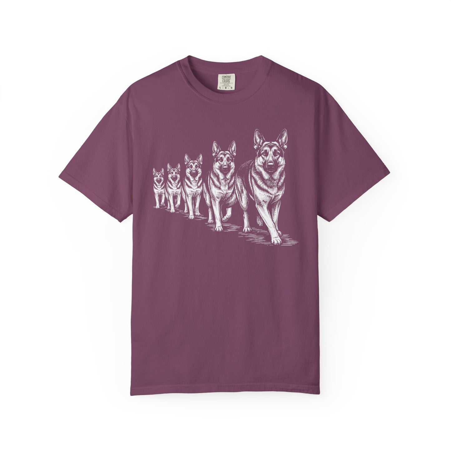 Marching German Shepherds T-Shirt