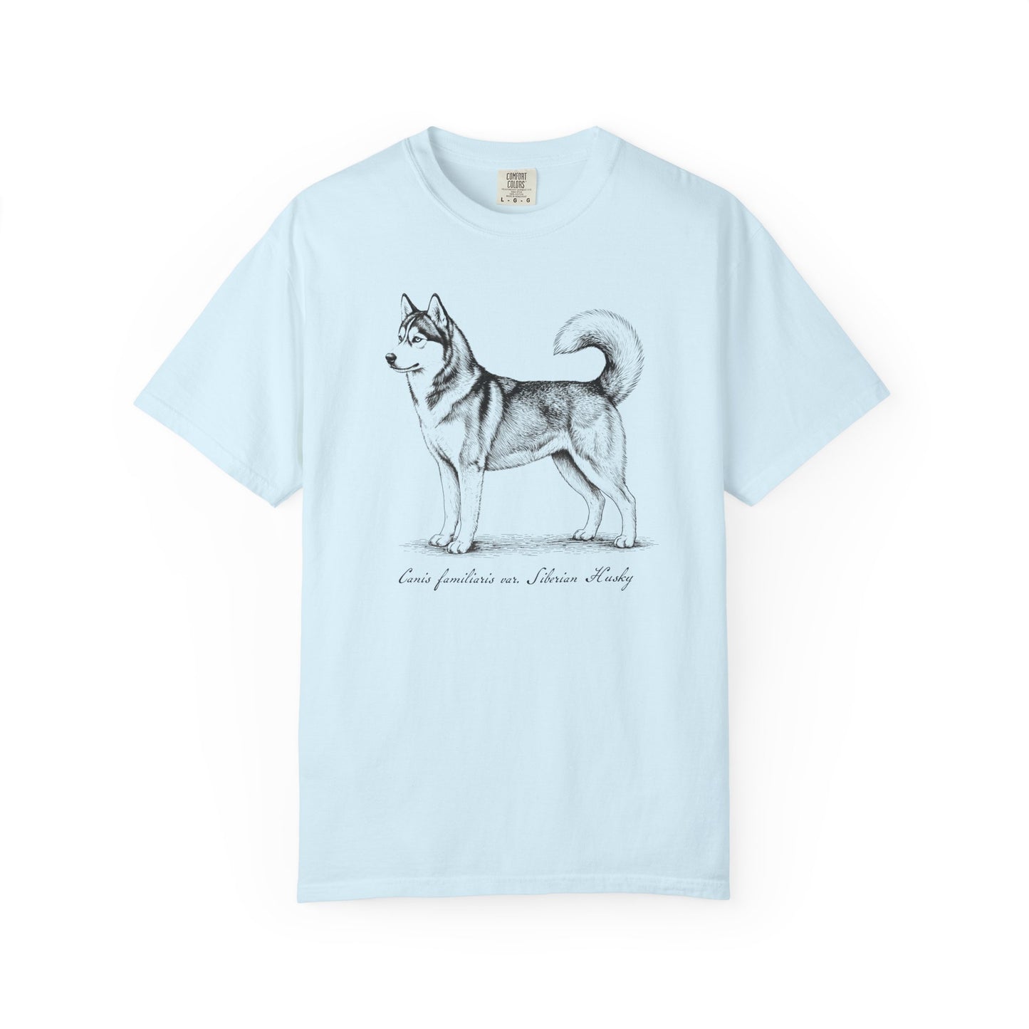 Naturalist’s Notes Siberian Husky T-Shirt from When Dogs Fly