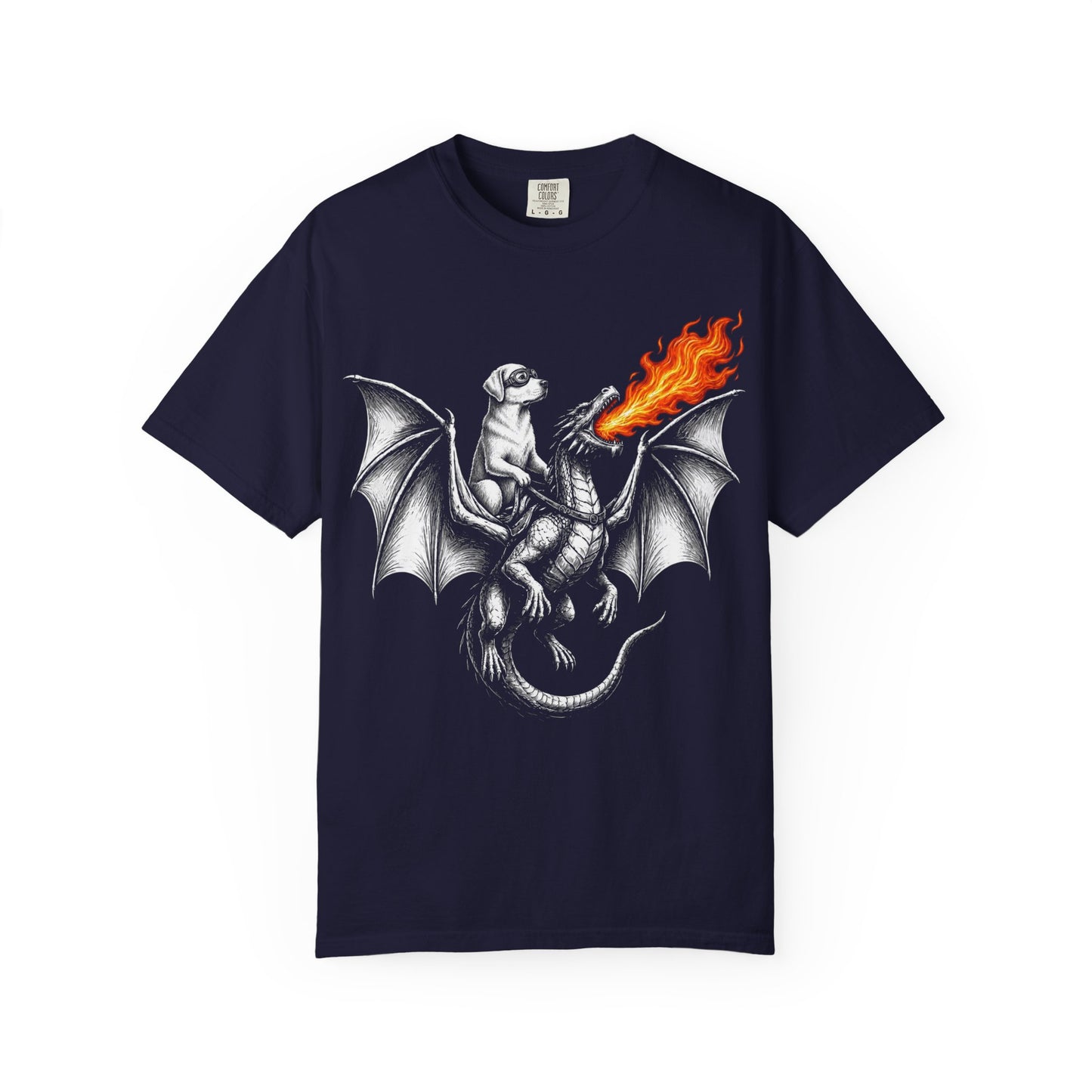 Dragon Riding Labrador Retriever T-Shirt