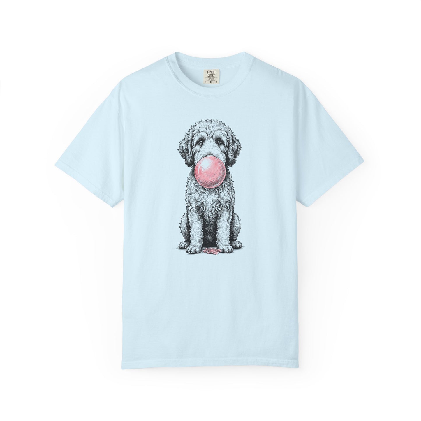 Bubblegum Labradoodle T-Shirt from When Dogs Fly