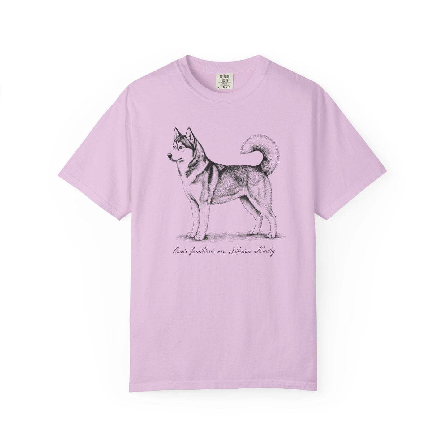 Naturalist’s Notes Siberian Husky T-Shirt from When Dogs Fly