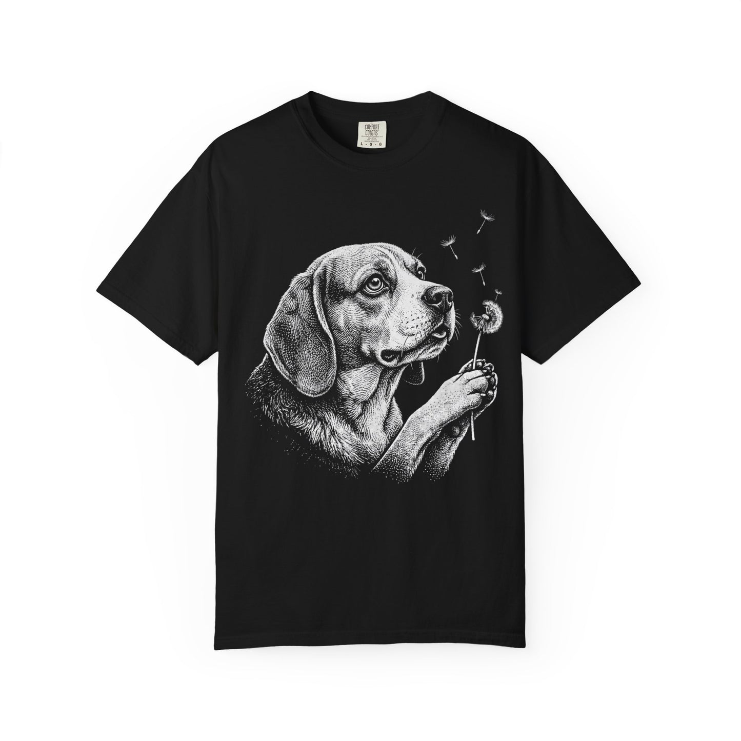 Beagle Dandelion Seeds T-Shirt