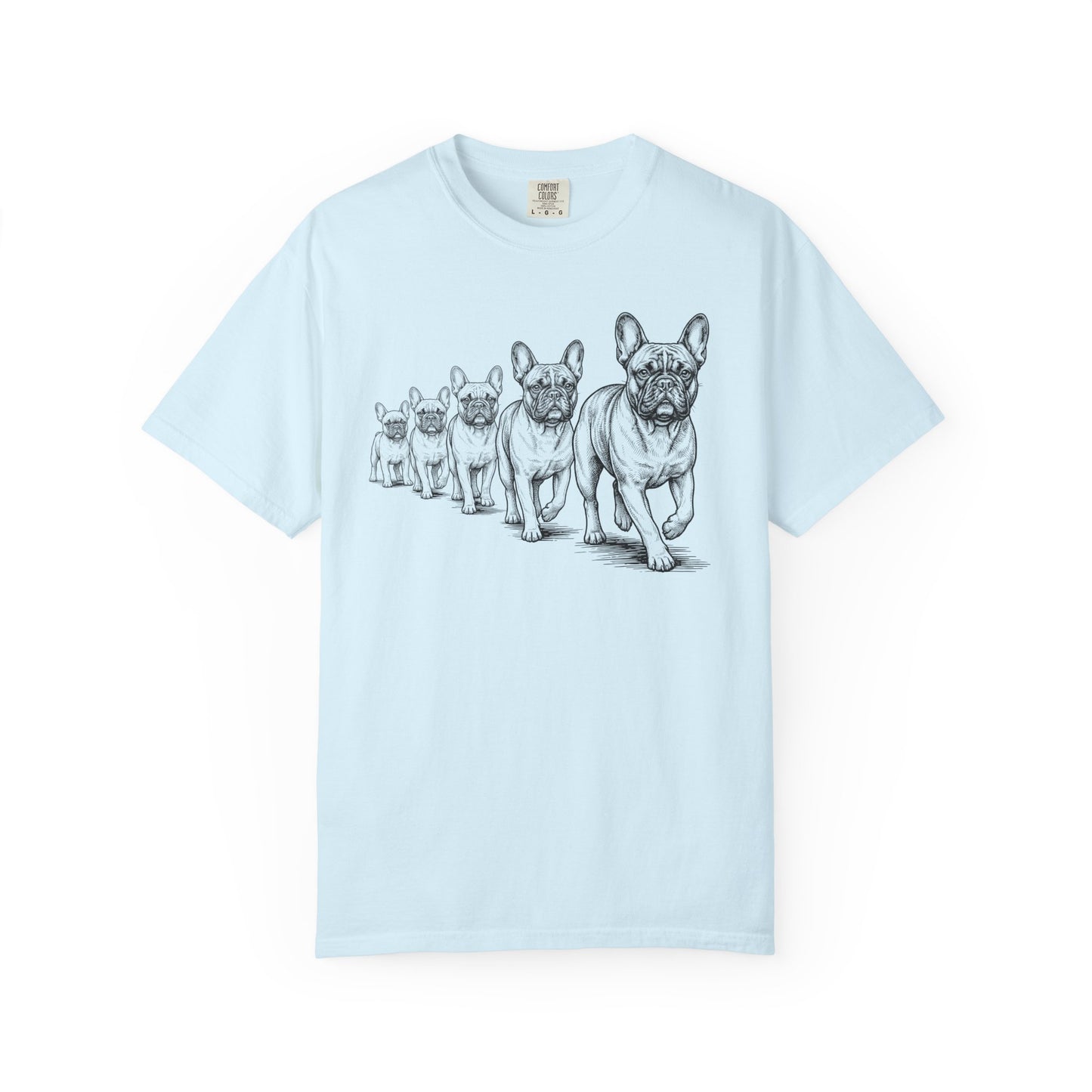 Marching French Bulldogs T-Shirt