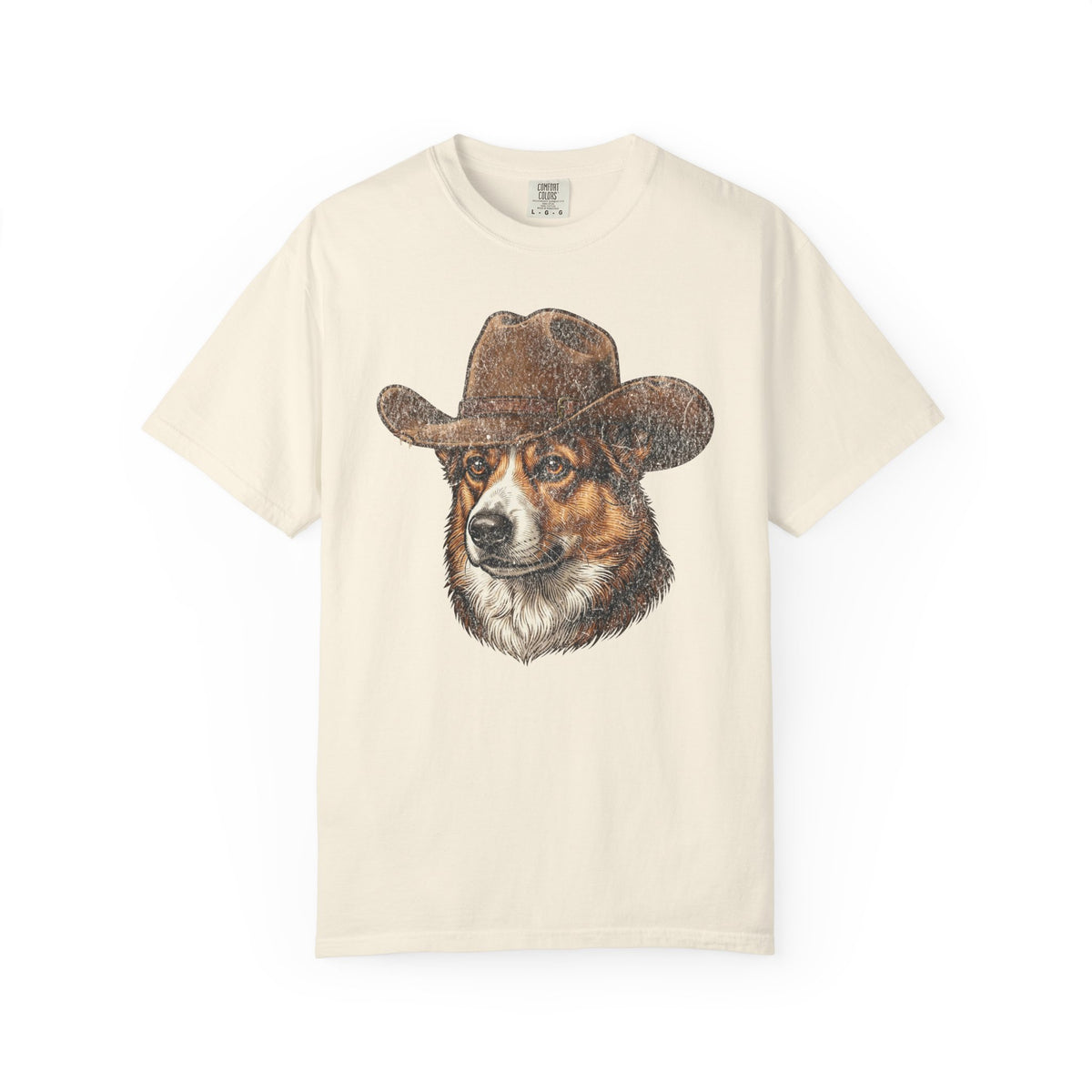 Howdy Corgi T-Shirt from When Dogs Fly