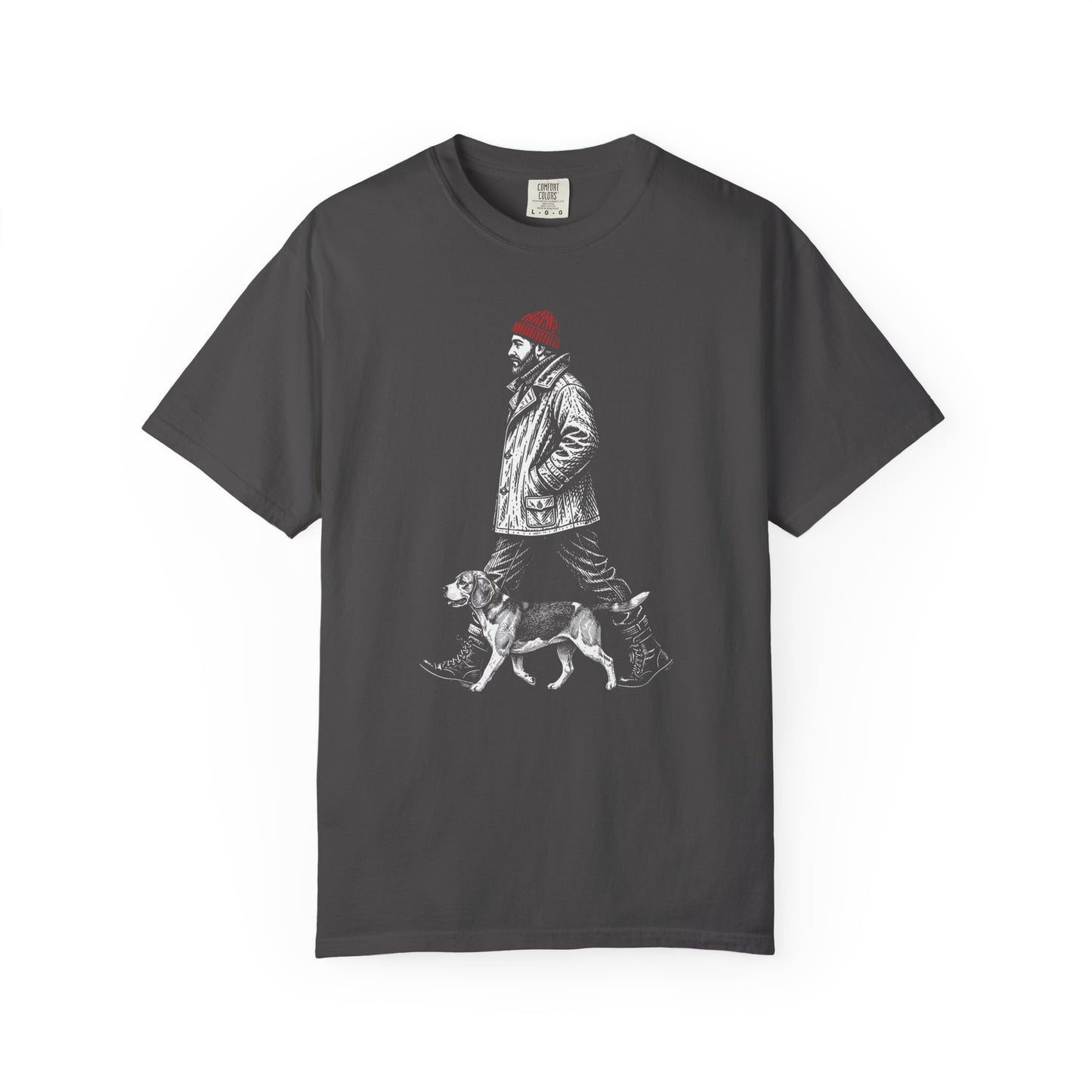 Good Company Vintage Beagle T-Shirt in Graphite from When Dogs Fly