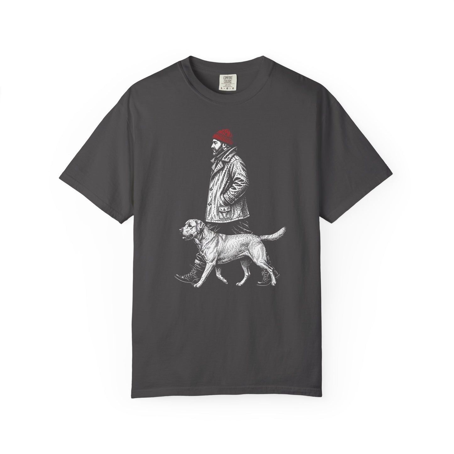 Good Company Vintage Labrador Retriever T-Shirt in Graphite from When Dogs Fly