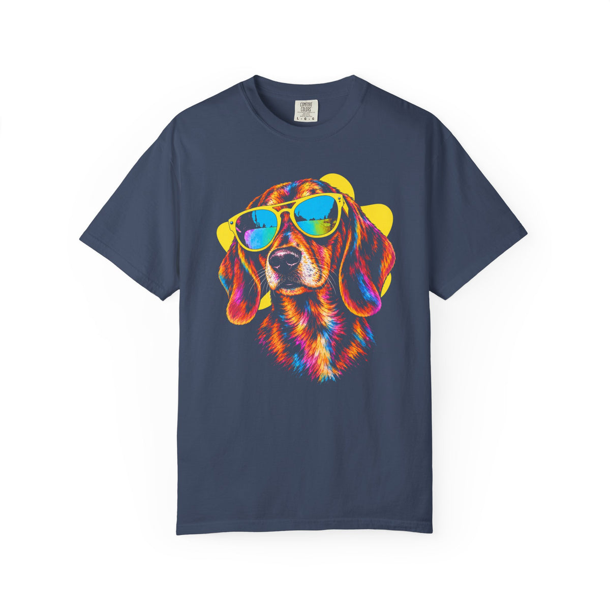 Pawsitively Stylish Dachshund T-Shirt in Midnight from When Dogs Fly