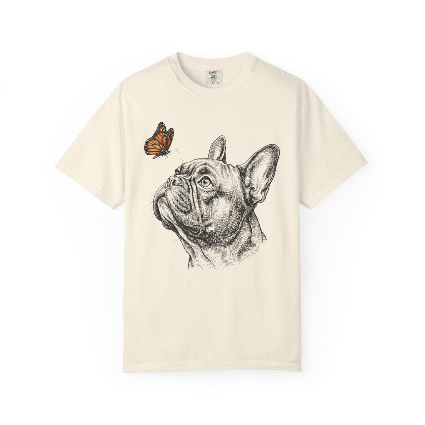 Hello Butterfly French Bulldog T-Shirt