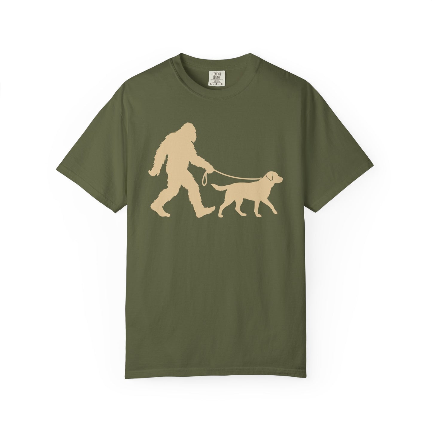 Bigfoot's Labrador Retriever T-Shirt in Hemp from When Dogs Fly