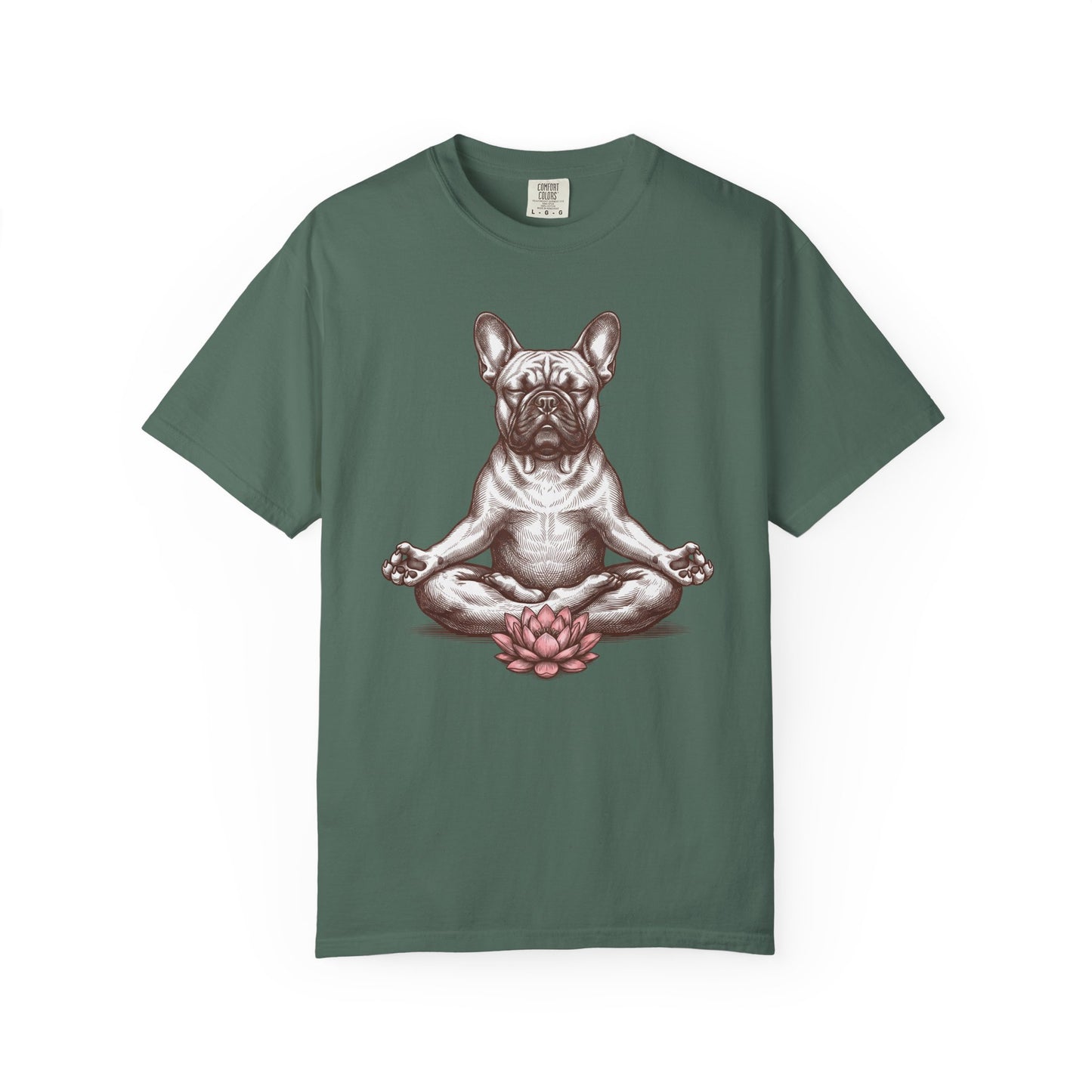 French Bulldog State of Mind T-Shirt in Blue Spruce from When Dogs Fly