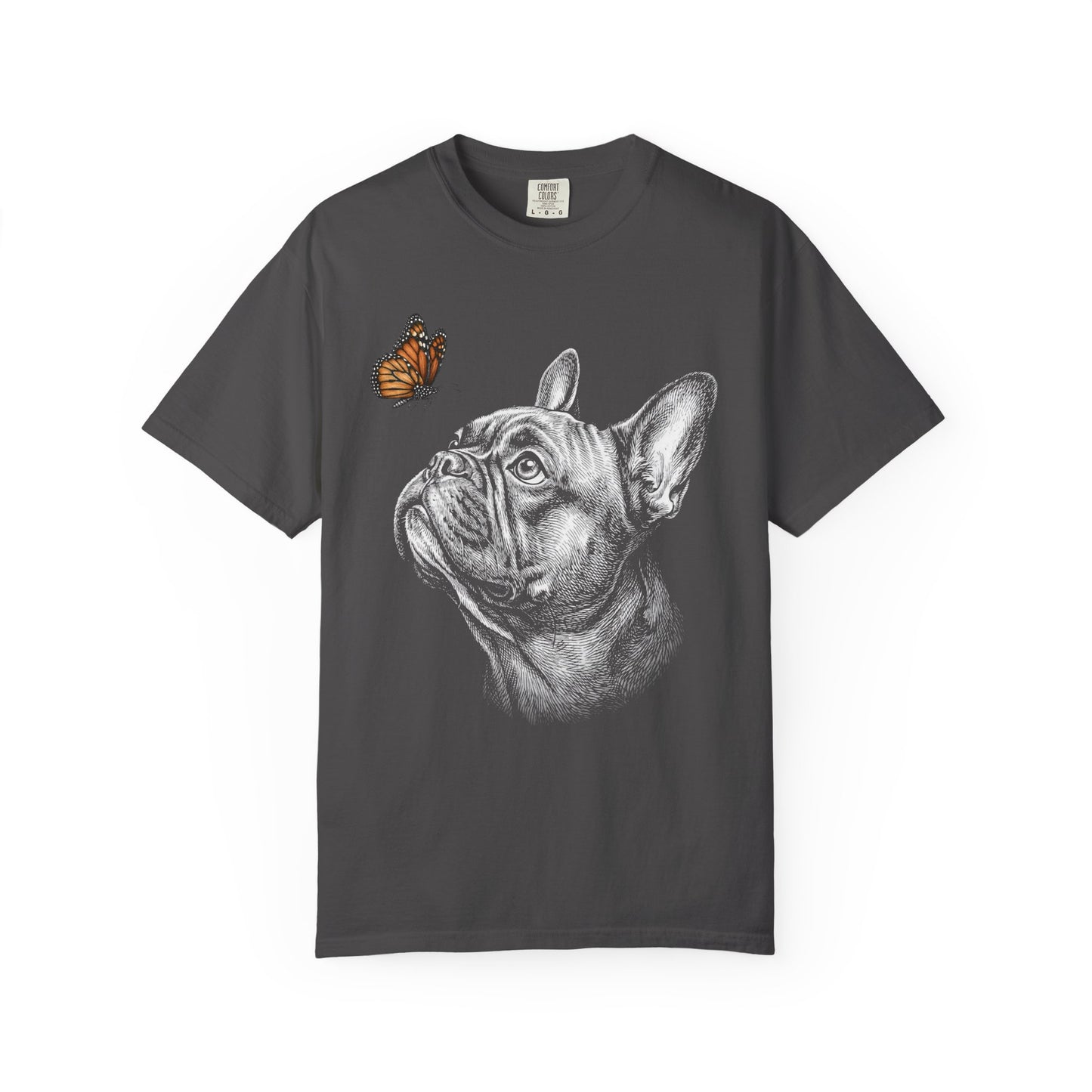 Hello Butterfly French Bulldog T-Shirt