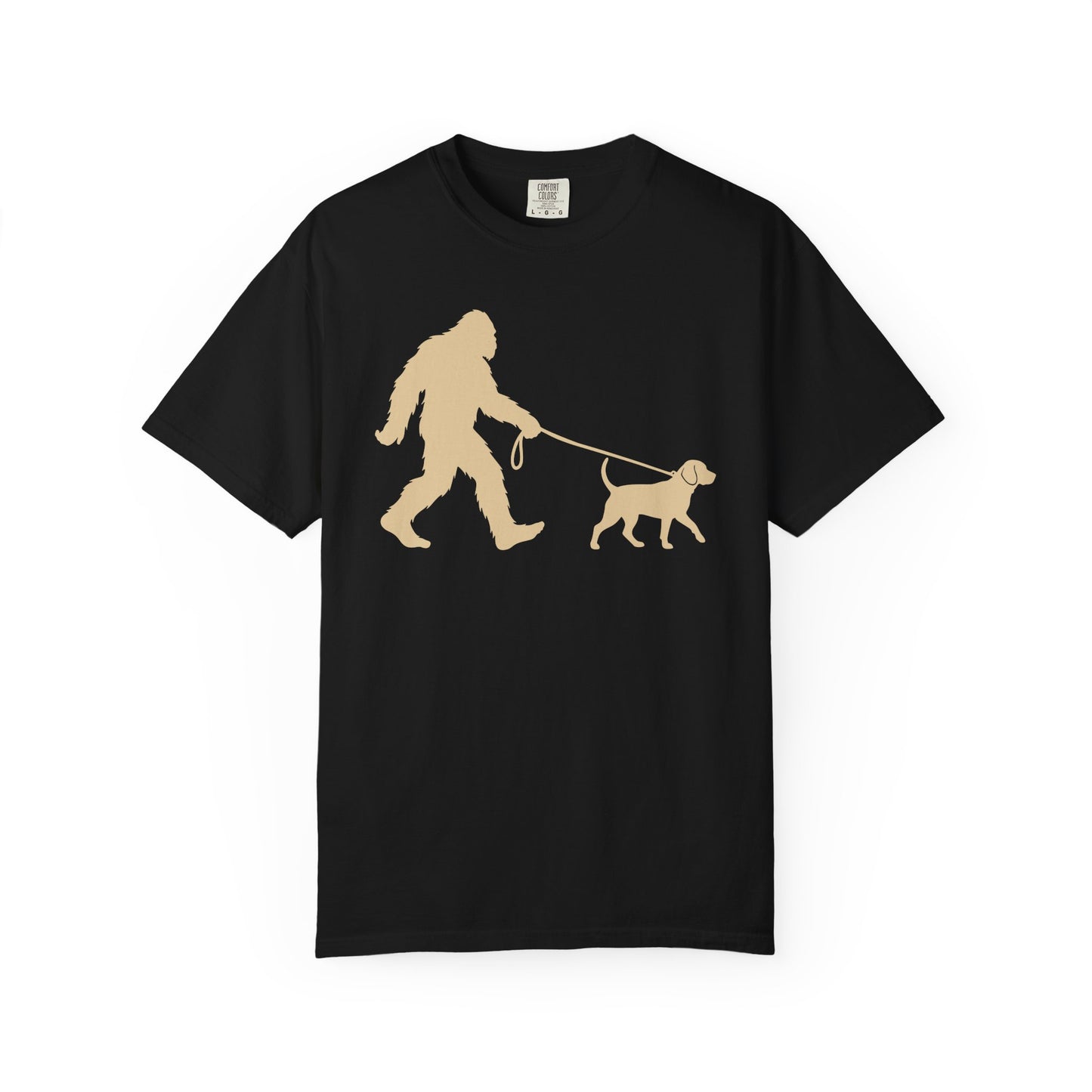 Bigfoot's Beagle T-Shirt in Black from When Dogs Fly