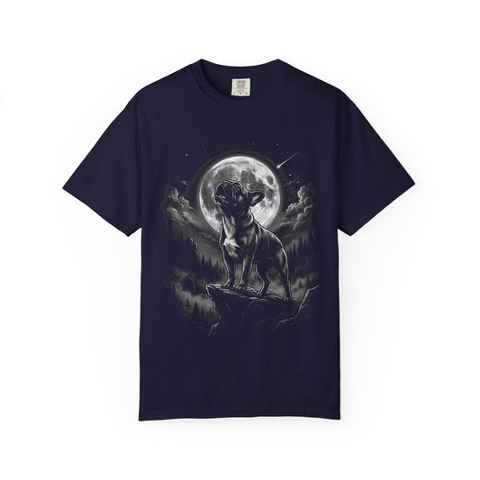 Born to Howl French Bulldog T-Shirt in True Navy from When Dogs Fly