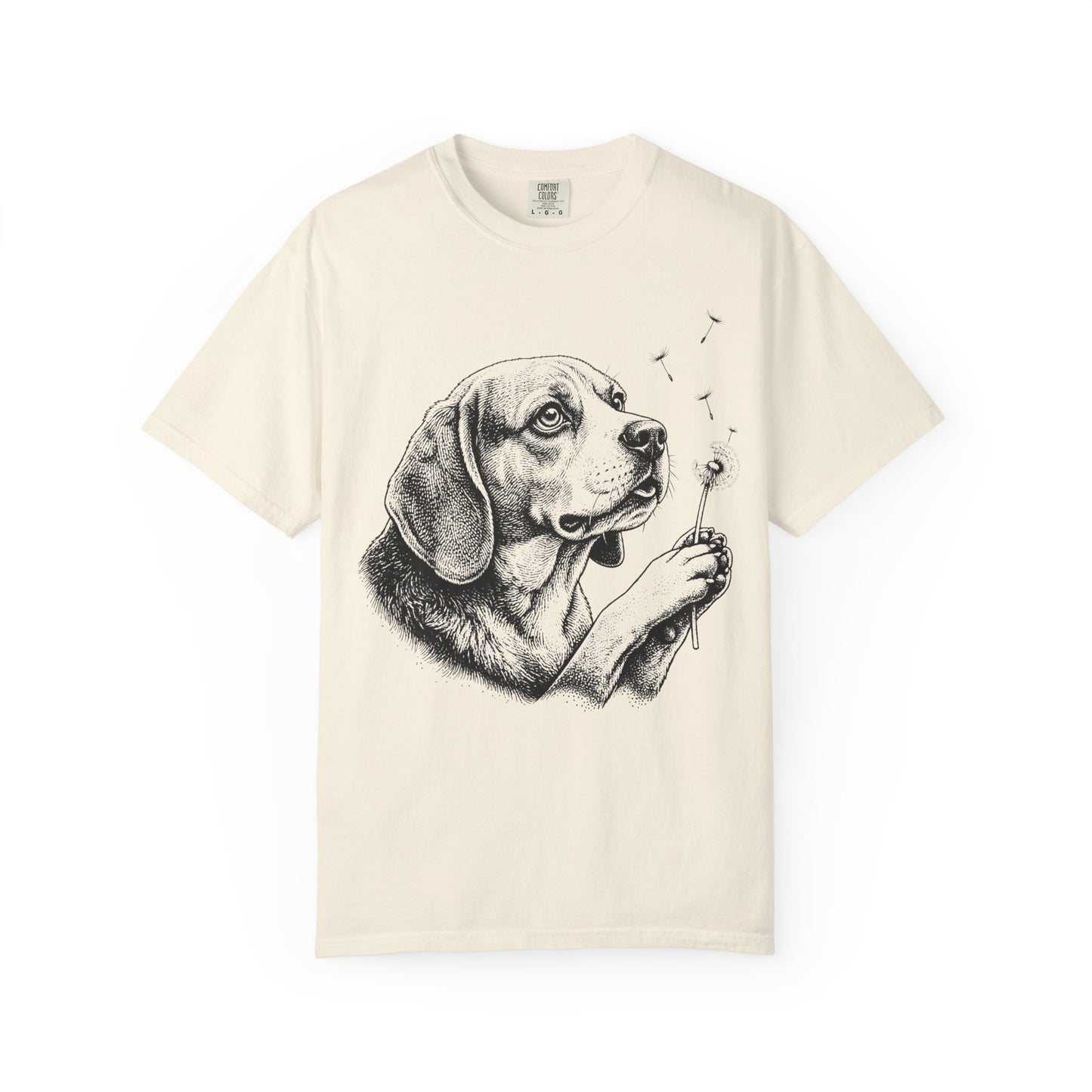 Beagle Dandelion Seeds T-Shirt
