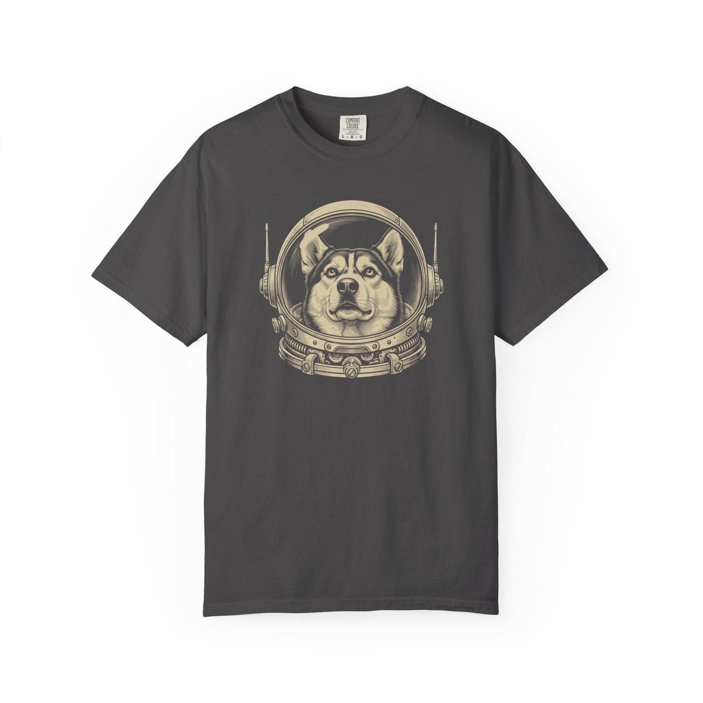 Astronaut Siberian Husky T-Shirt