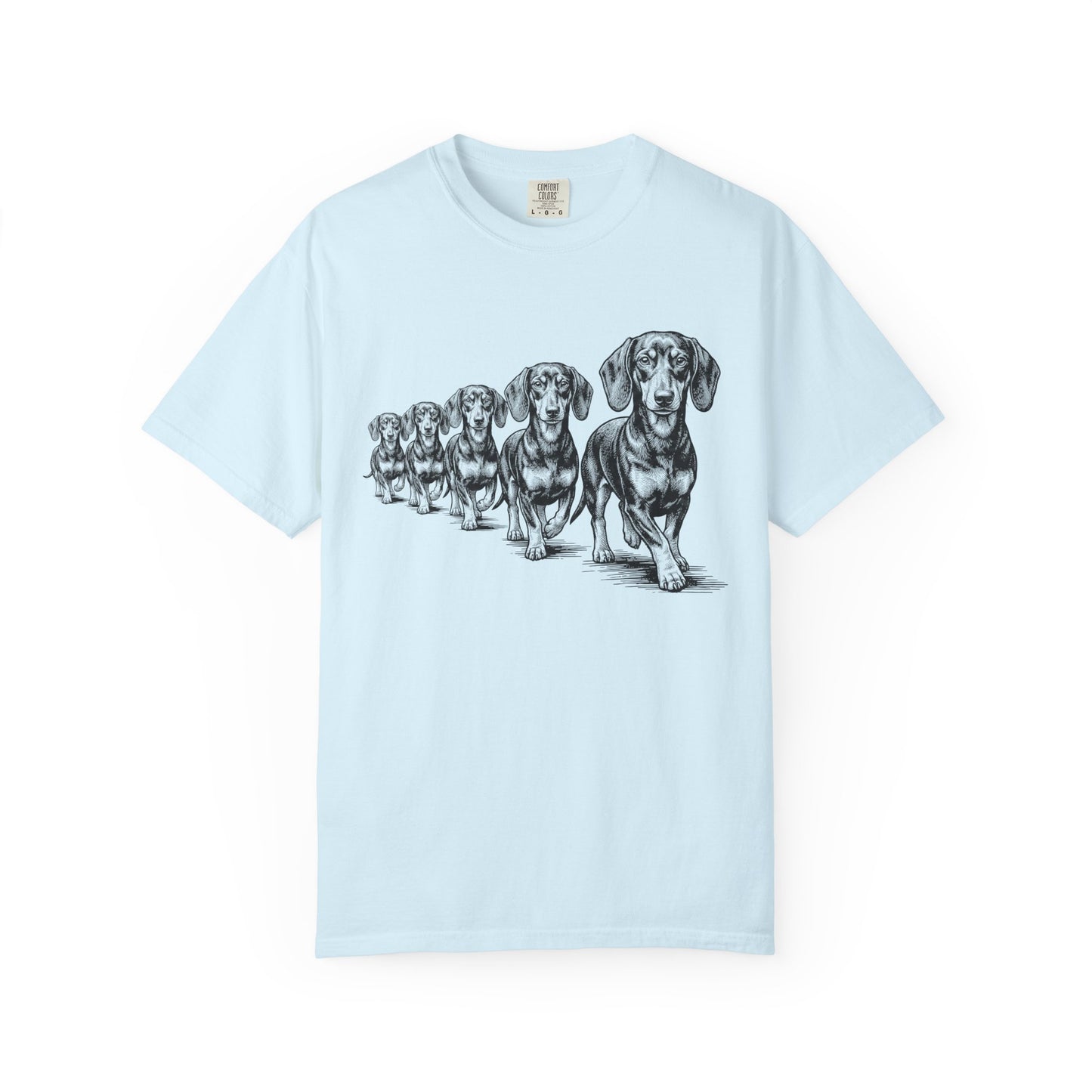 Marching Dachshunds T-Shirt