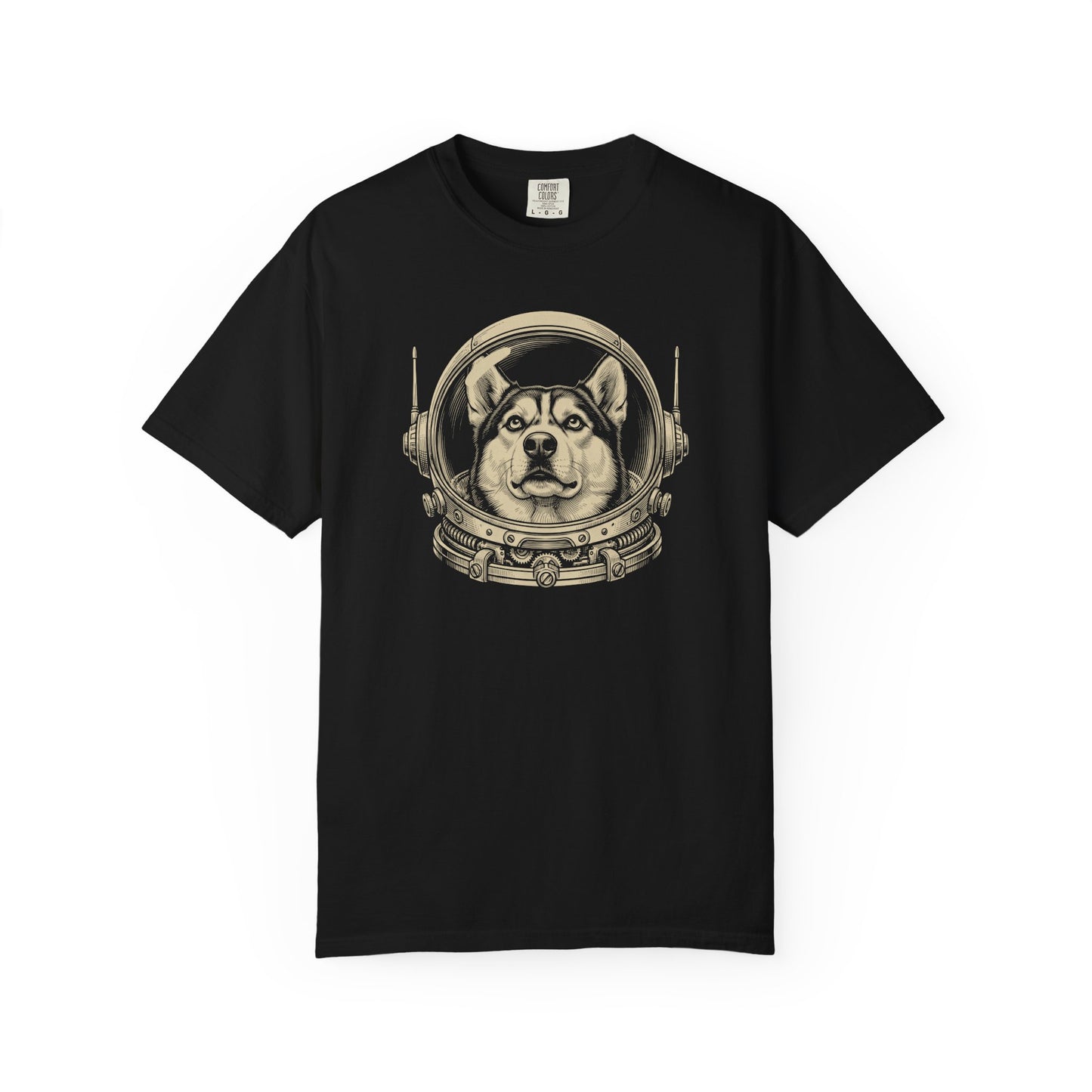 Astronaut Siberian Husky T-Shirt