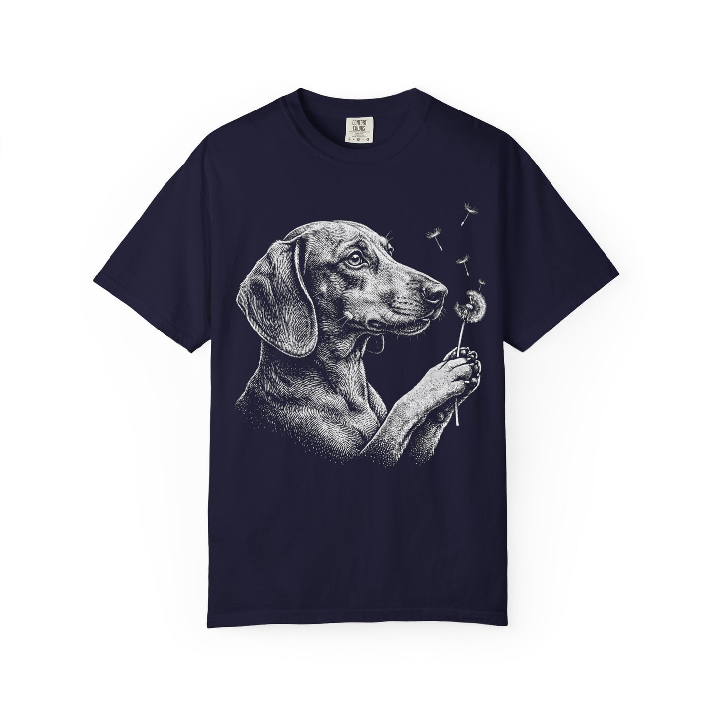 Dachshund Dandelion Seeds T-Shirt