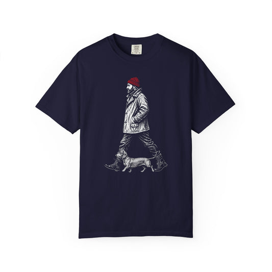 Good Company Vintage Dachshund T-Shirt in True Navy from When Dogs Fly