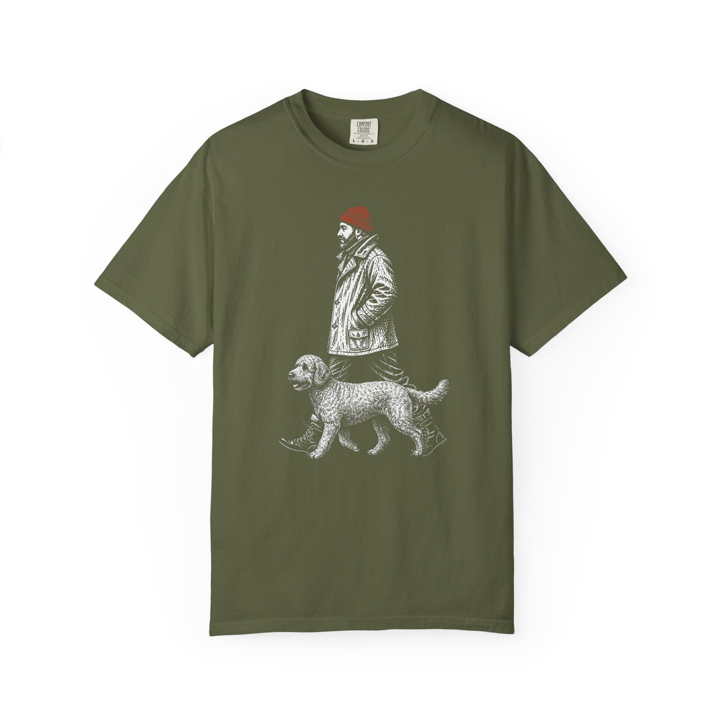 Good Company Vintage Labradoodle T-Shirt in Hemp from When Dogs Fly
