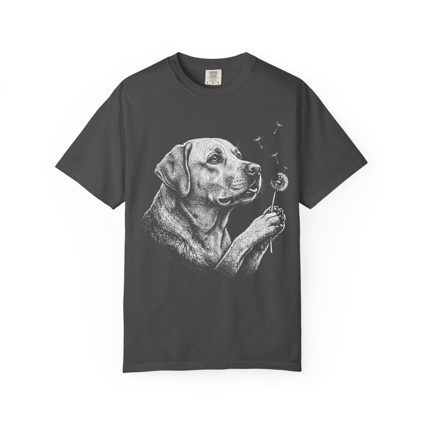 Labrador Retriever Dandelion Seeds T-Shirt