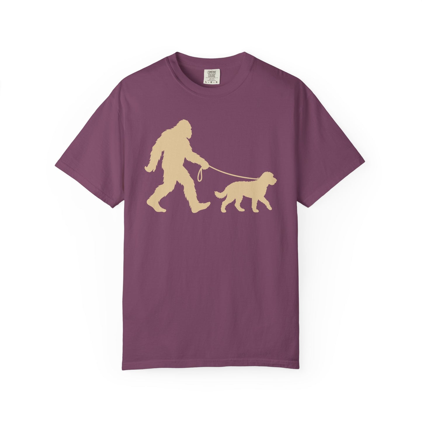 Bigfoot's Labradoodle T-Shirt in Berry from When Dogs Fly