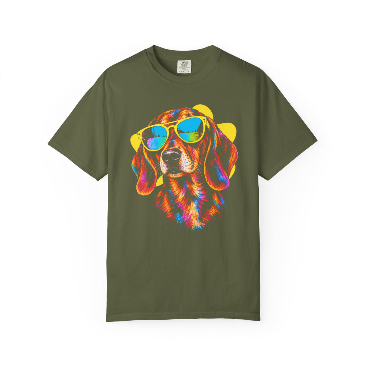 Pawsitively Stylish Dachshund T-Shirt in Hemp from When Dogs Fly