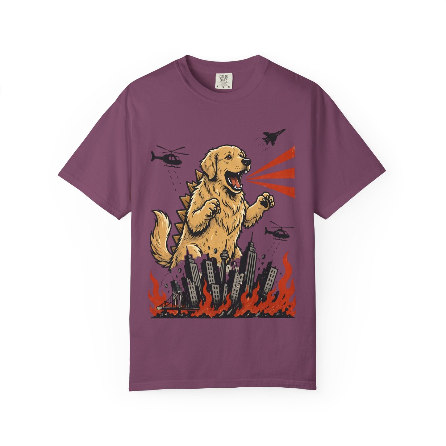 Unleashed Golden Retriever T-Shirt