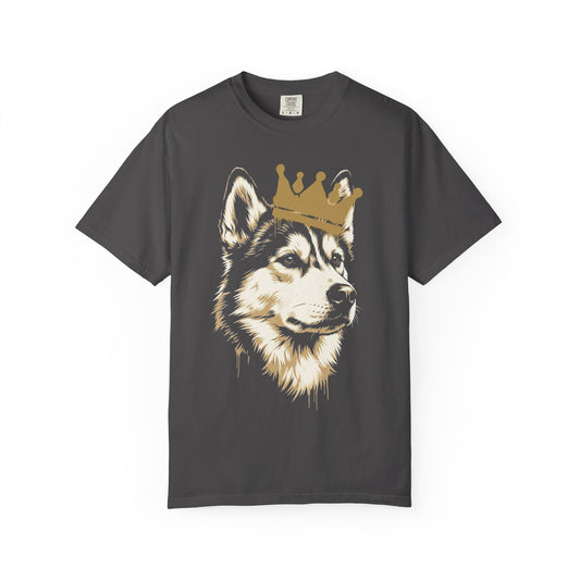Long Live the Siberian Husky T-Shirt in Graphite from When Dogs Fly