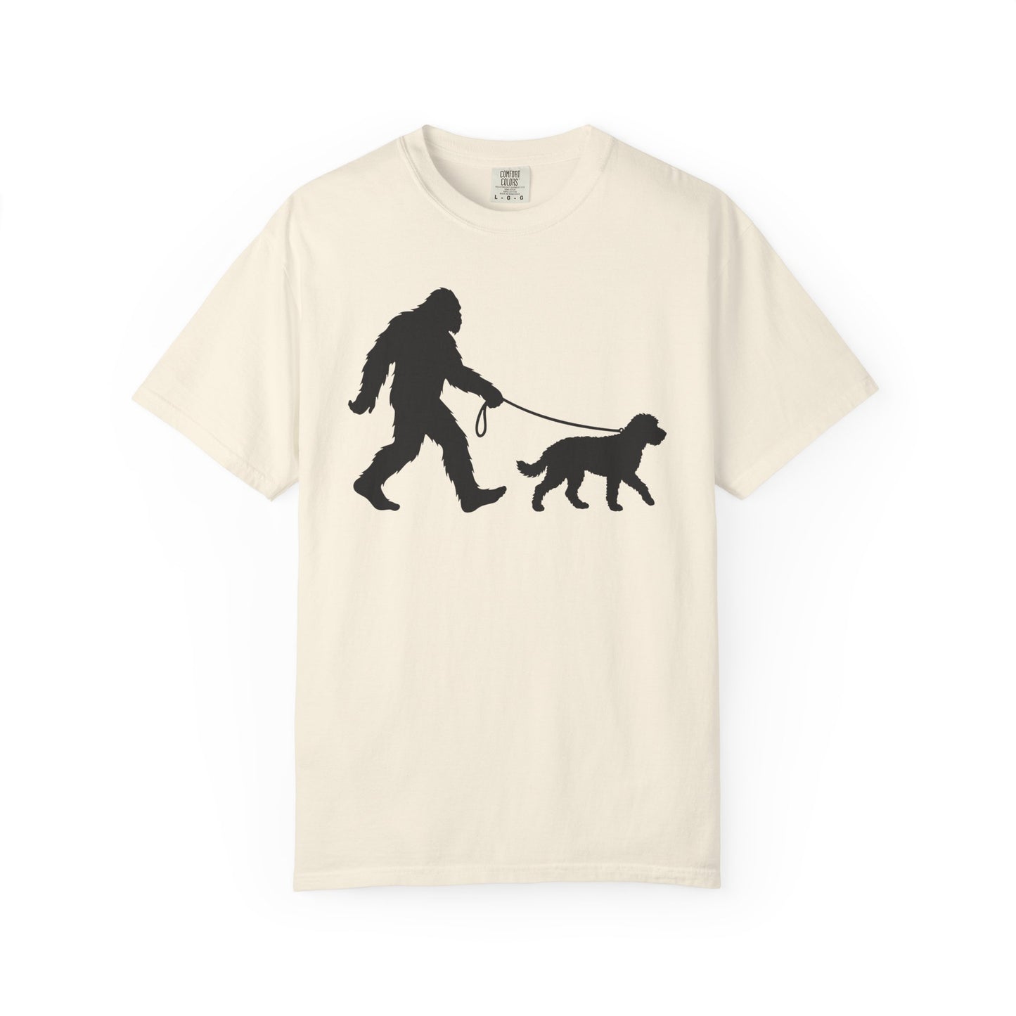 Bigfoot's Labradoodle T-Shirt in Ivory from When Dogs Fly