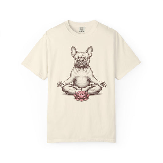French Bulldog State of Mind T-Shirt in Ivory from When Dogs Fly