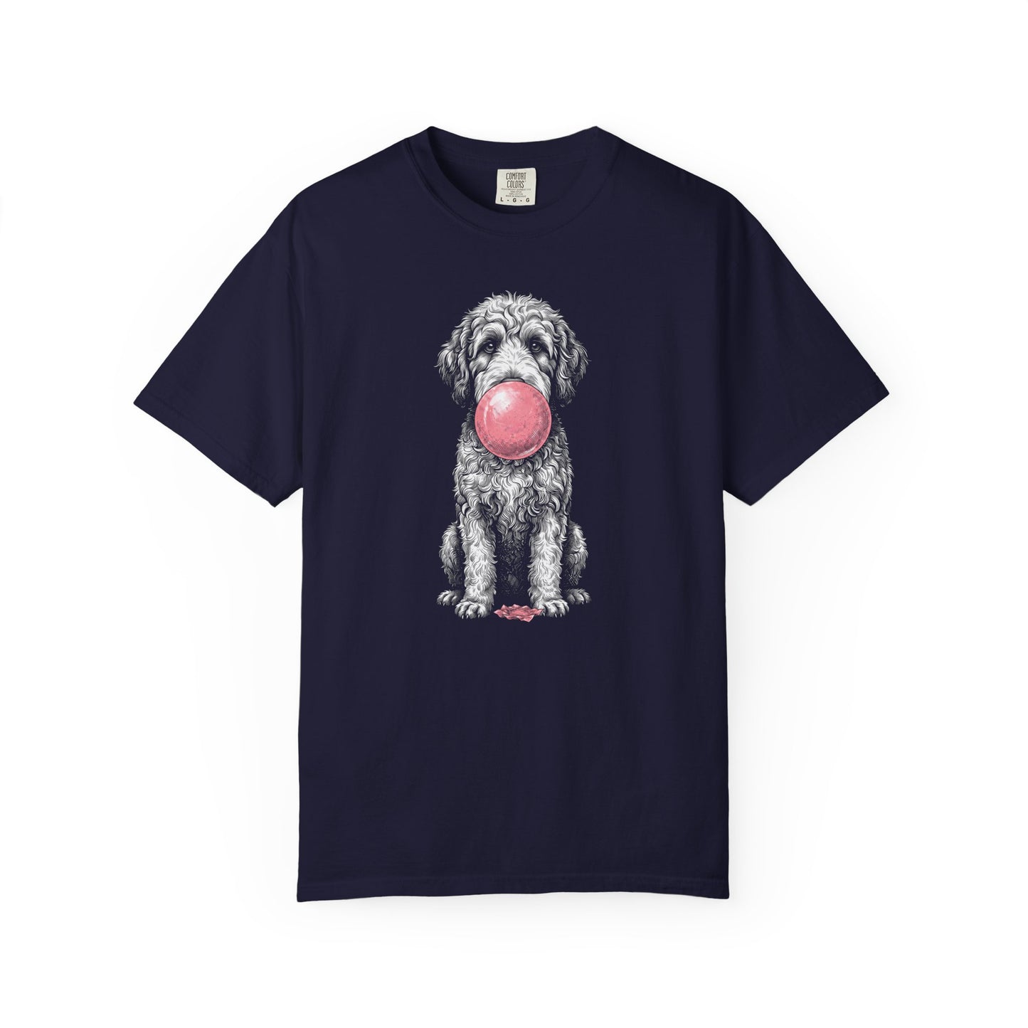 Bubblegum Labradoodle T-Shirt from When Dogs Fly