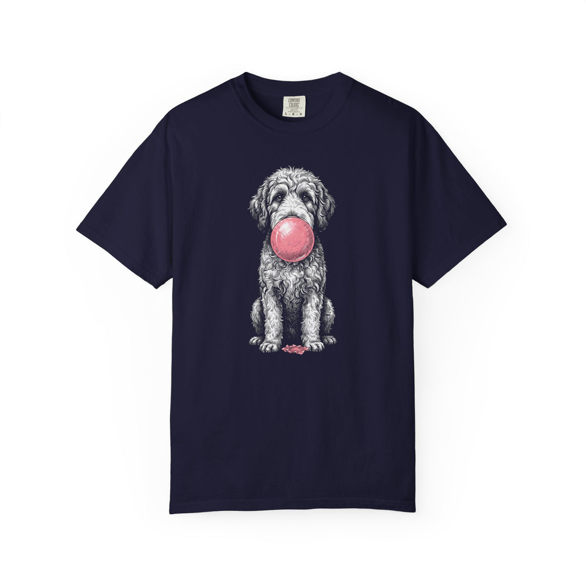 Bubblegum Labradoodle T-Shirt from When Dogs Fly