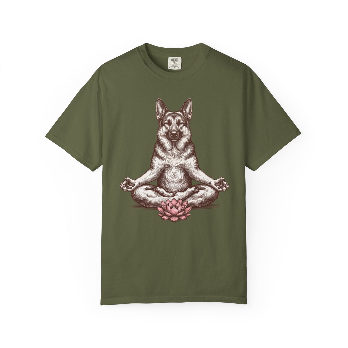 German Shepherd State of Mind T-Shirt in Hemp from When Dogs Fly