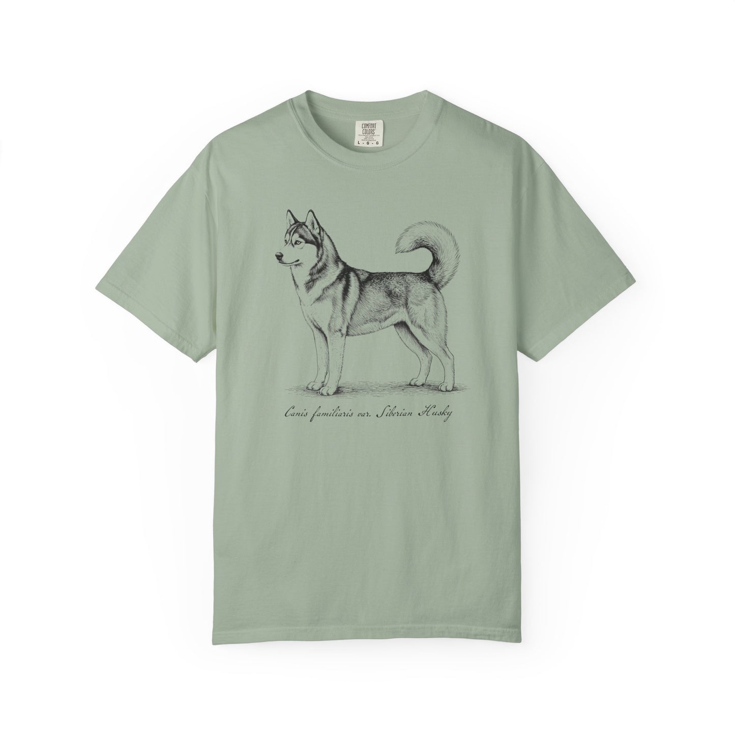 Naturalist’s Notes Siberian Husky T-Shirt from When Dogs Fly