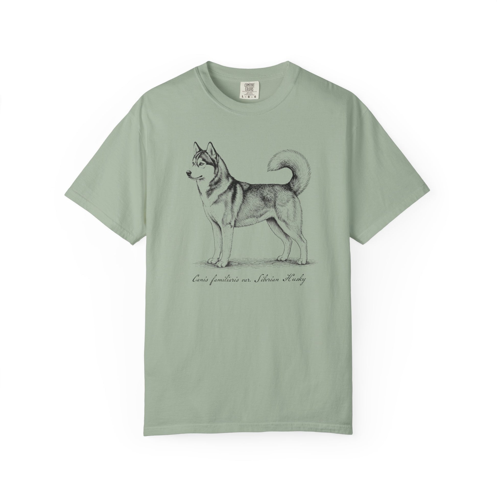 Naturalist’s Notes Siberian Husky T-Shirt from When Dogs Fly