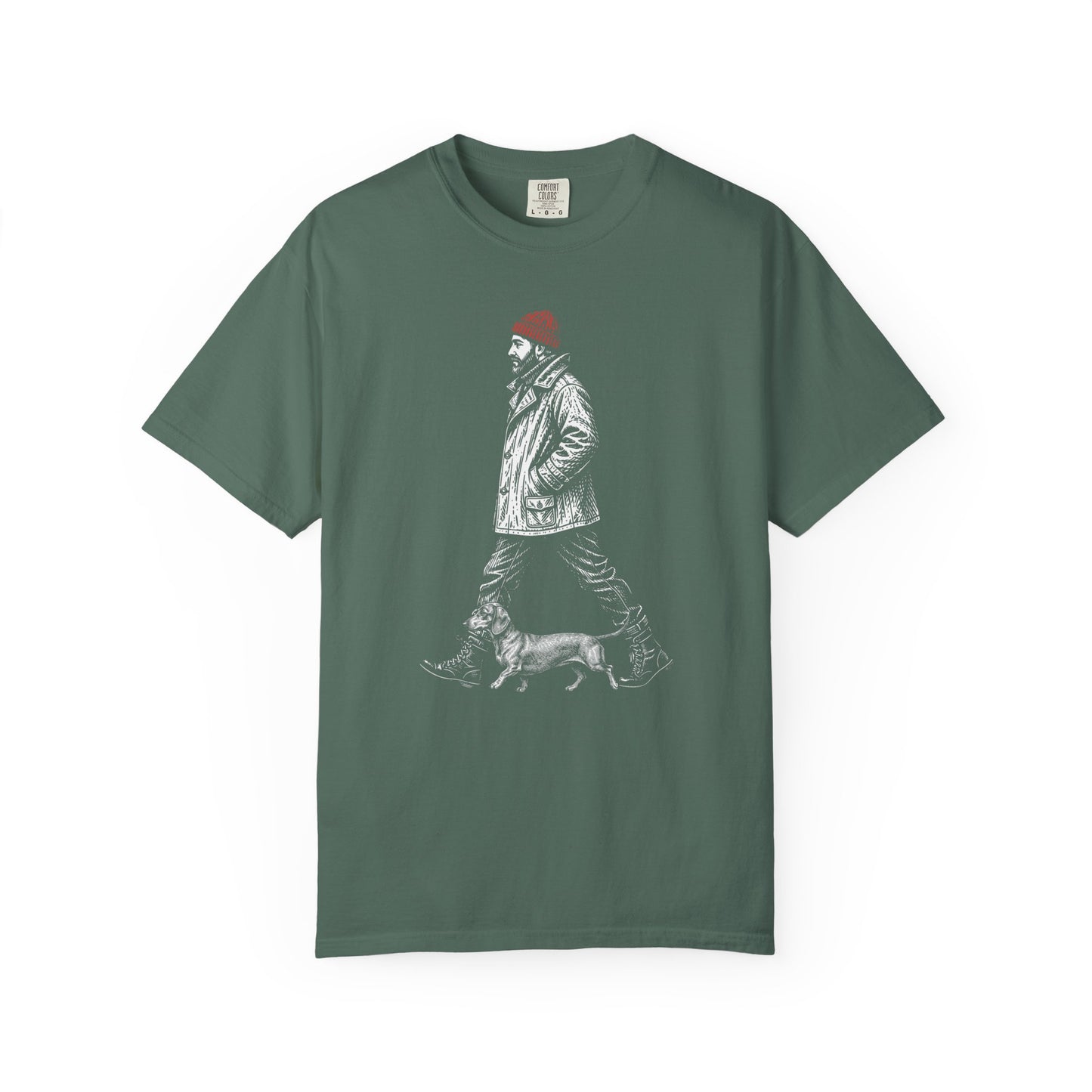 Good Company Vintage Dachshund T-Shirt in Blue Spruce from When Dogs Fly