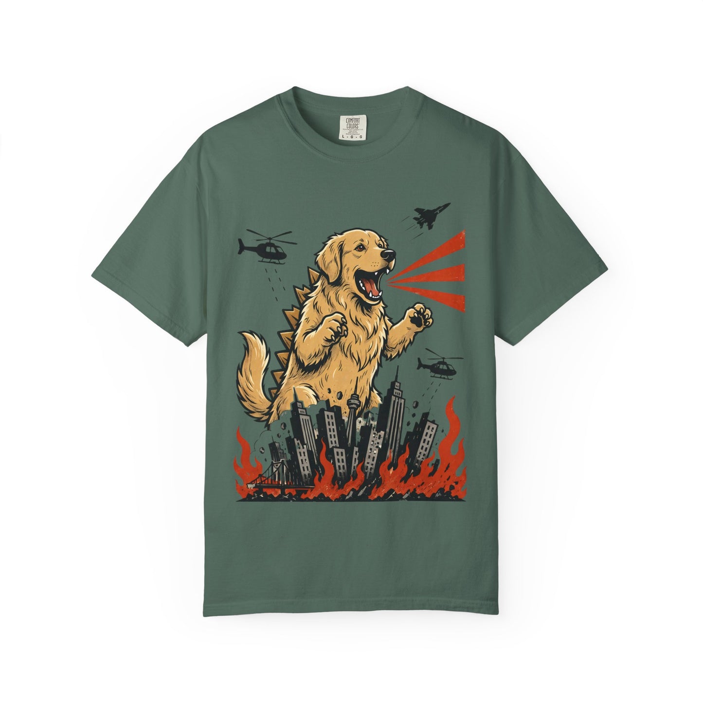 Unleashed Golden Retriever T-Shirt