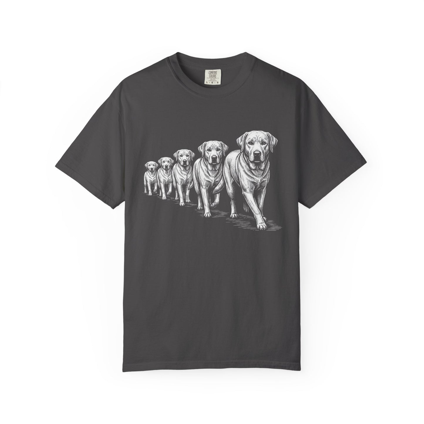 Marching Labrador Retrievers T-Shirt