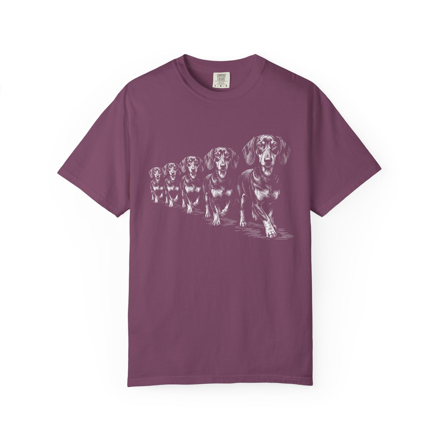 Marching Dachshunds T-Shirt