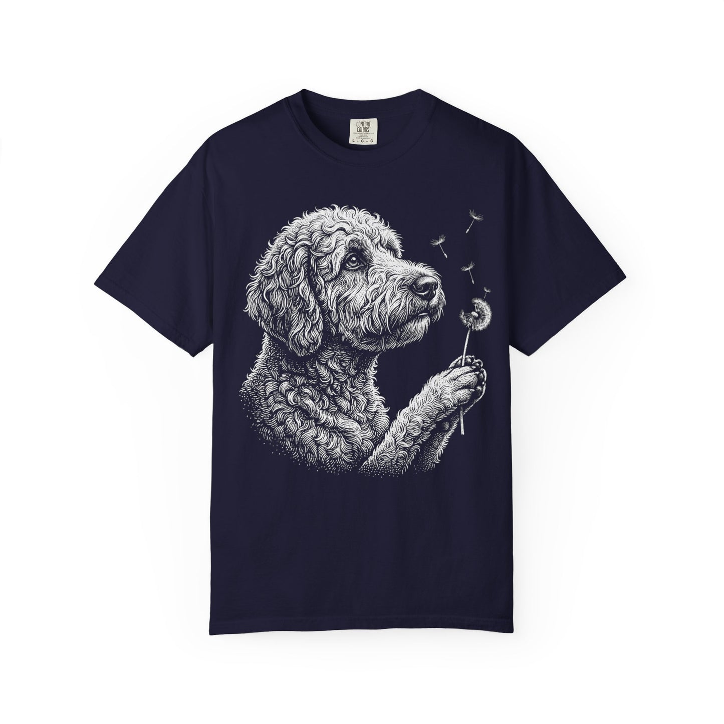 Labradoodle Dandelion Seeds T-Shirt