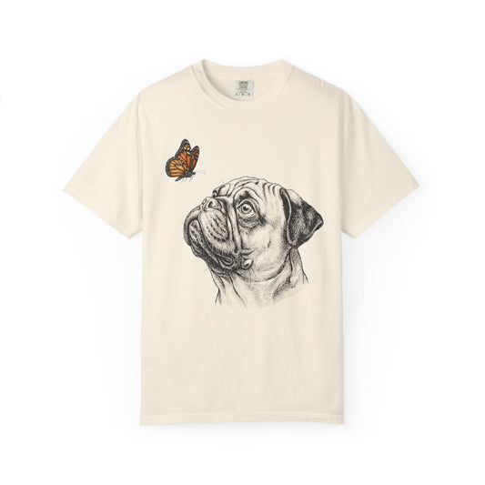 Hello Butterfly Pug T-Shirt