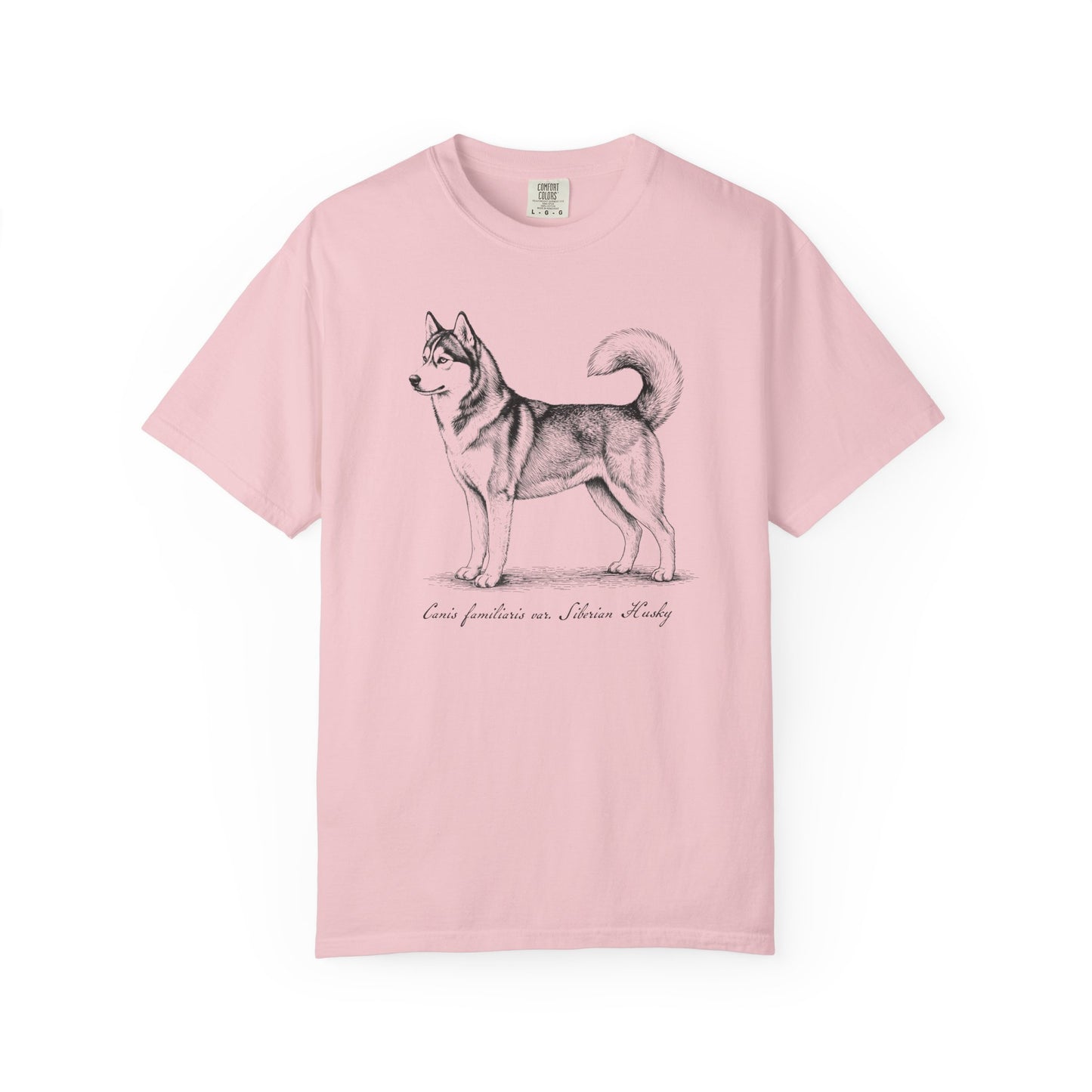 Naturalist’s Notes Siberian Husky T-Shirt from When Dogs Fly