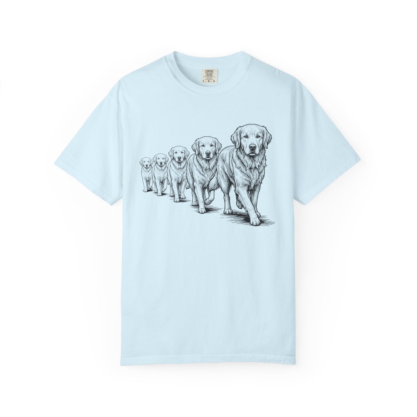 Marching Golden Retrievers T-Shirt